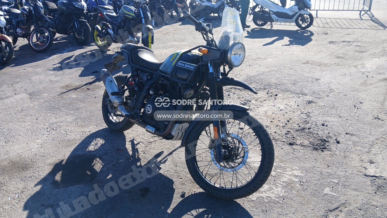 Enfield Himalaya 2021 em leilao em Brasil