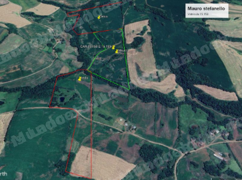 Terreno de 22000 m2 em leilão em Município de Jaboticaba/RS