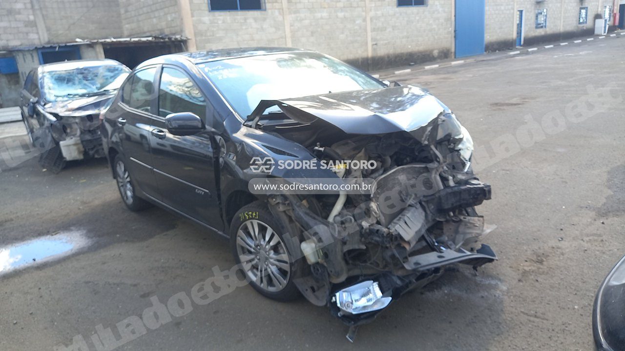 Honda City Lx Flex 2014 em leilao em Monte Mor/SP