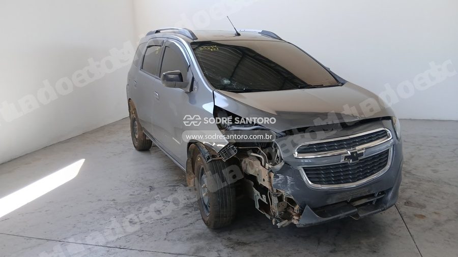 Chevrolet Spin 1.8L At Lt Adv 2018 em leilão em Caçapava/SP