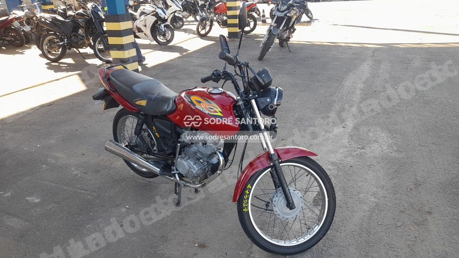 Honda Cg 125 Titan Ks 2001 em leilão em Monte Mor/SP