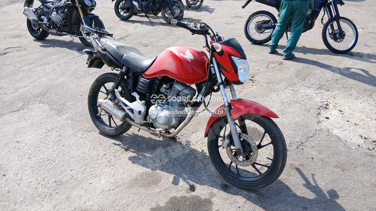 Honda Cg 160 Start 2024 em leilao em Brasil