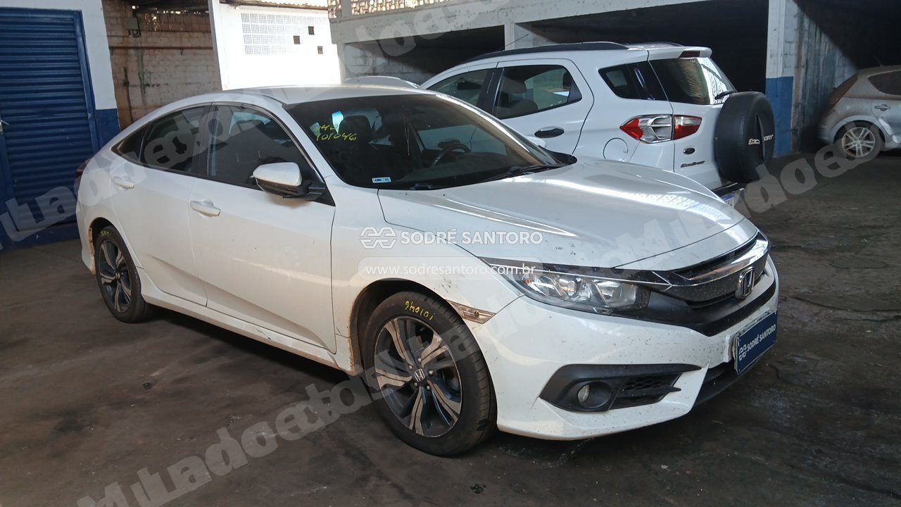 Honda Civic Exl Cvt 2017 em leilao em Ribeirão Preto/SP