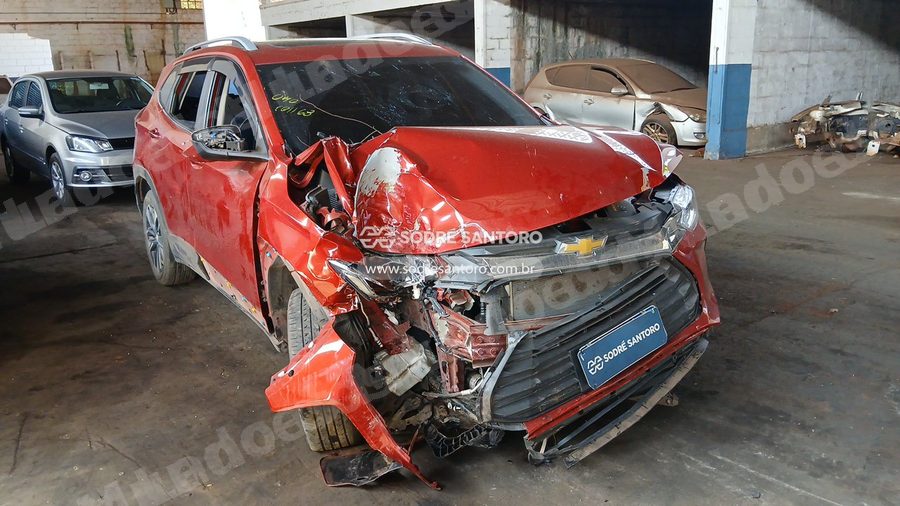 Chevrolet Tracker 12T A Pr 2023 em leilão em Ribeirão Preto/SP