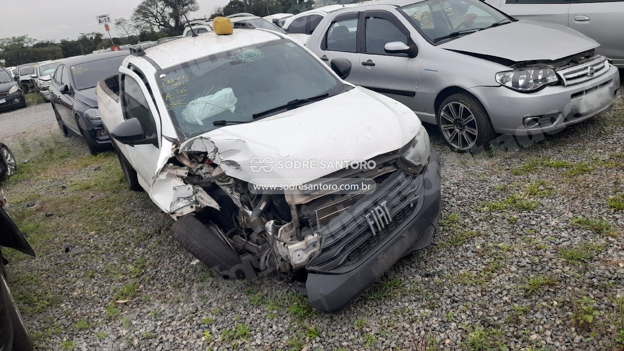 Fiat Strada Endurance Cs 2021 em leilao em Monte Mor/SP