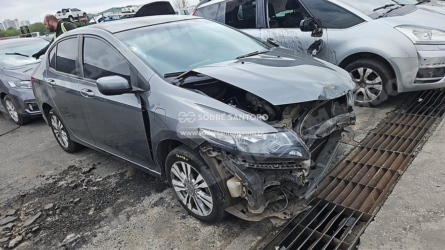 Honda City Lx Flex 2014 em leilão em Guarulhos/SP