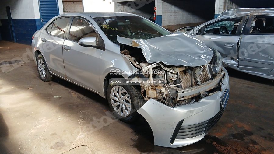 Toyota Corolla Gli18 Cvt 2018 em leilão em Ribeirão Preto/SP