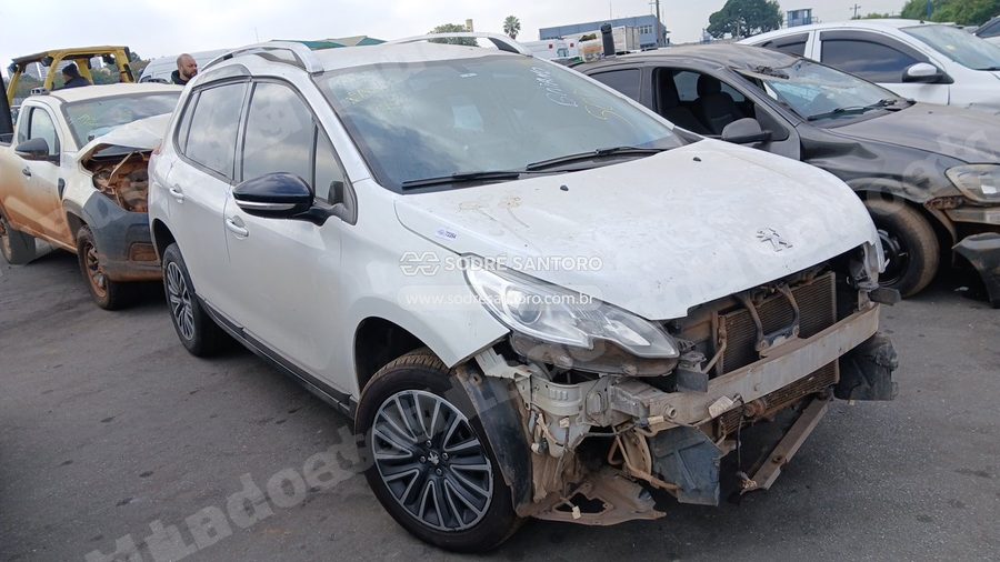 Peugeot 2008 Allure Eat6 2018 em leilão em Guarulhos/SP