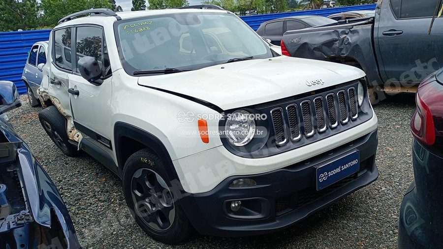 Jeep Renegade Sport At 2017 em leilão em São José dos Pinhais/PR