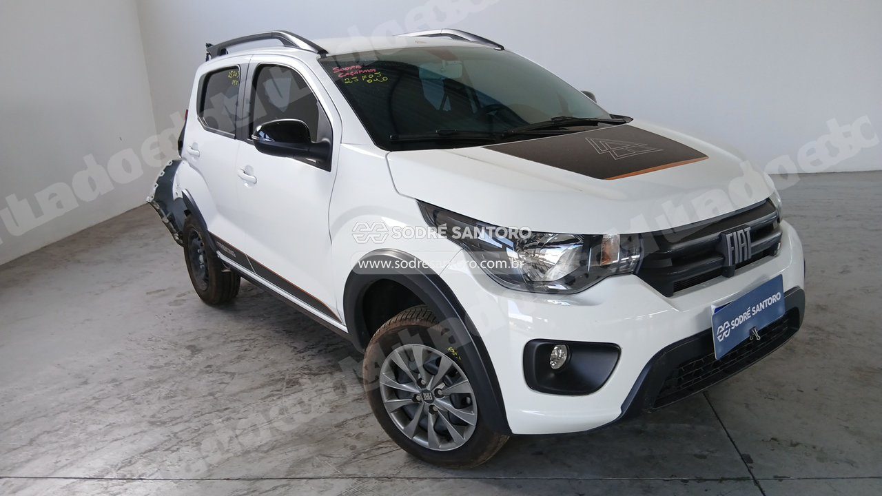 Fiat Mobi Trekking 1.0Mt 2025 em leilão em Caçapava/SP