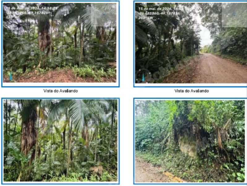 Terreno de 20806 m2 em leilão em Pomerode/SC
