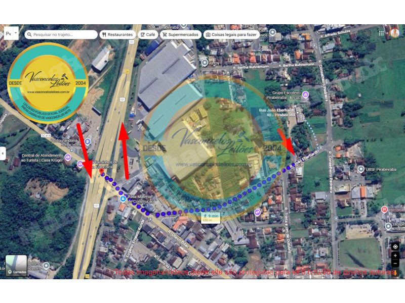 Terreno em leilao em Joinville/SC