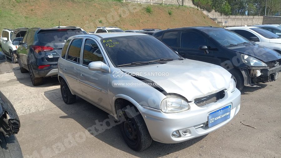 Chevrolet Corsa Milenium 2002 em leilão em Monte Mor/SP - Lote 2