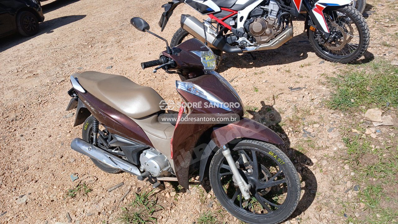 Honda Biz 125 2022 em leilão em São José dos Pinhais/PR