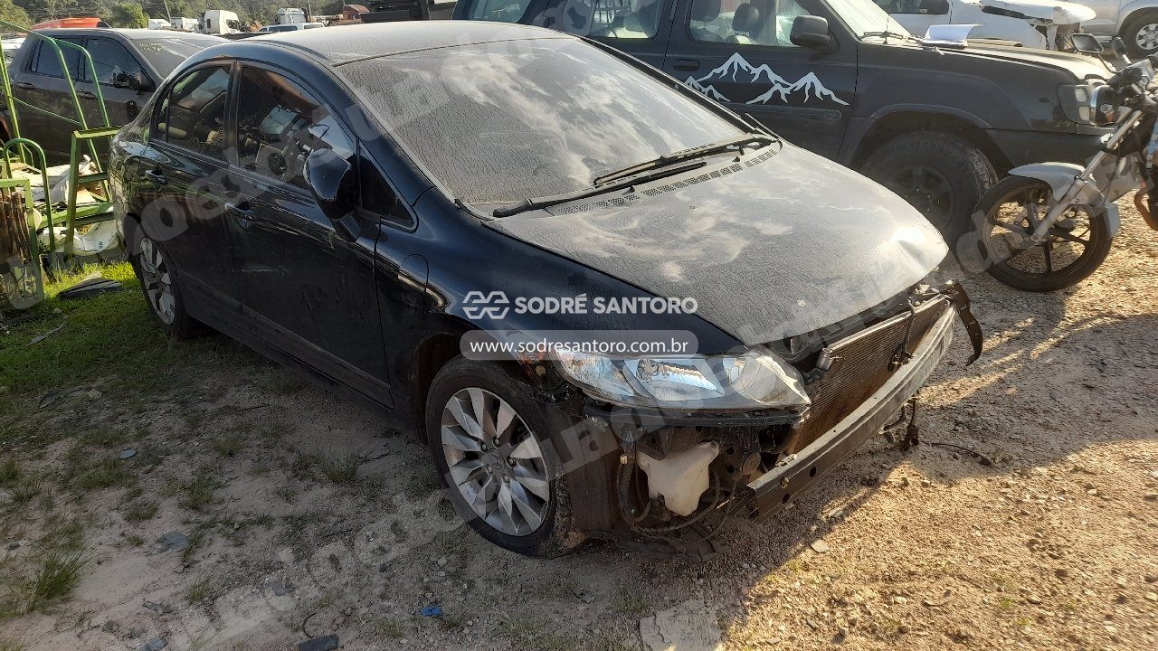 Honda Civic Lxl Flex 2011 em leilão em São José dos Pinhais/PR