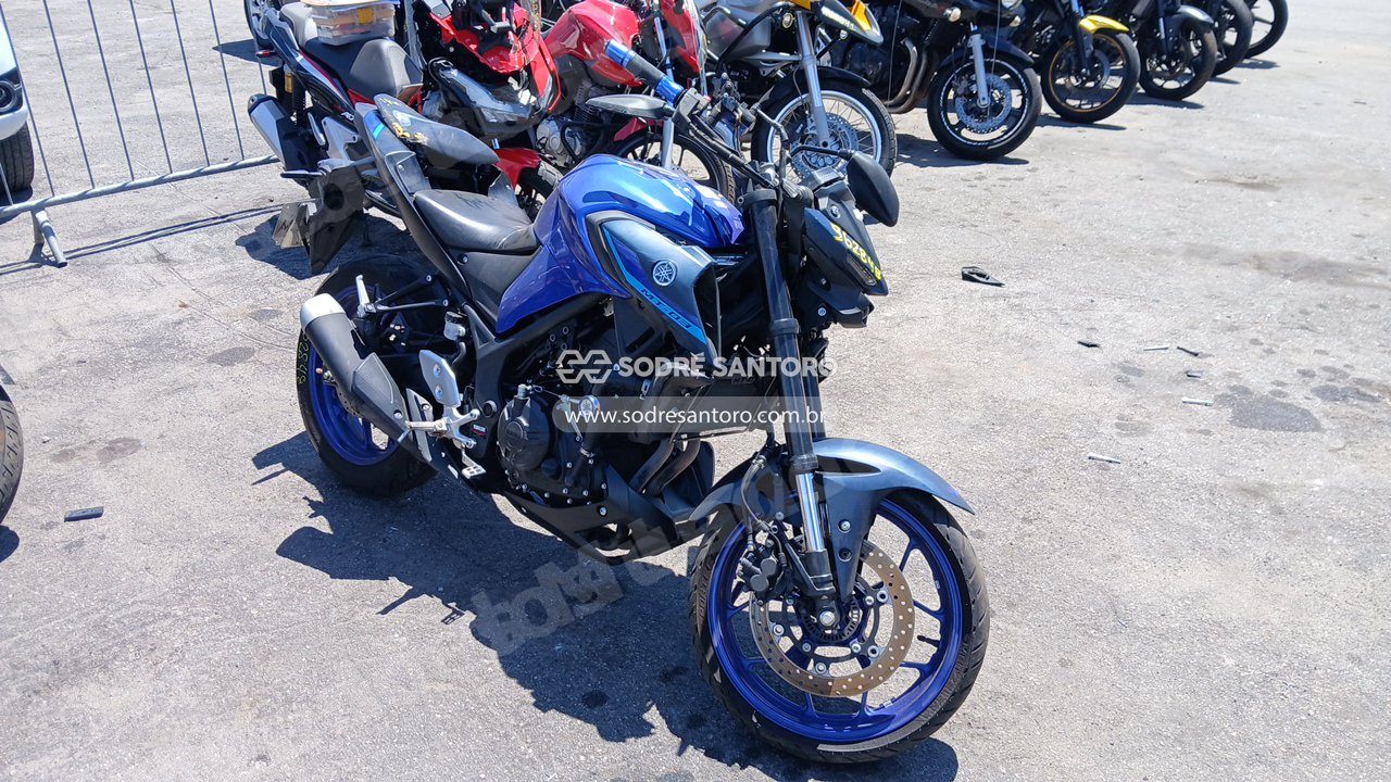 Yamaha Mt03 Abs 2023 em leilao em Brasil