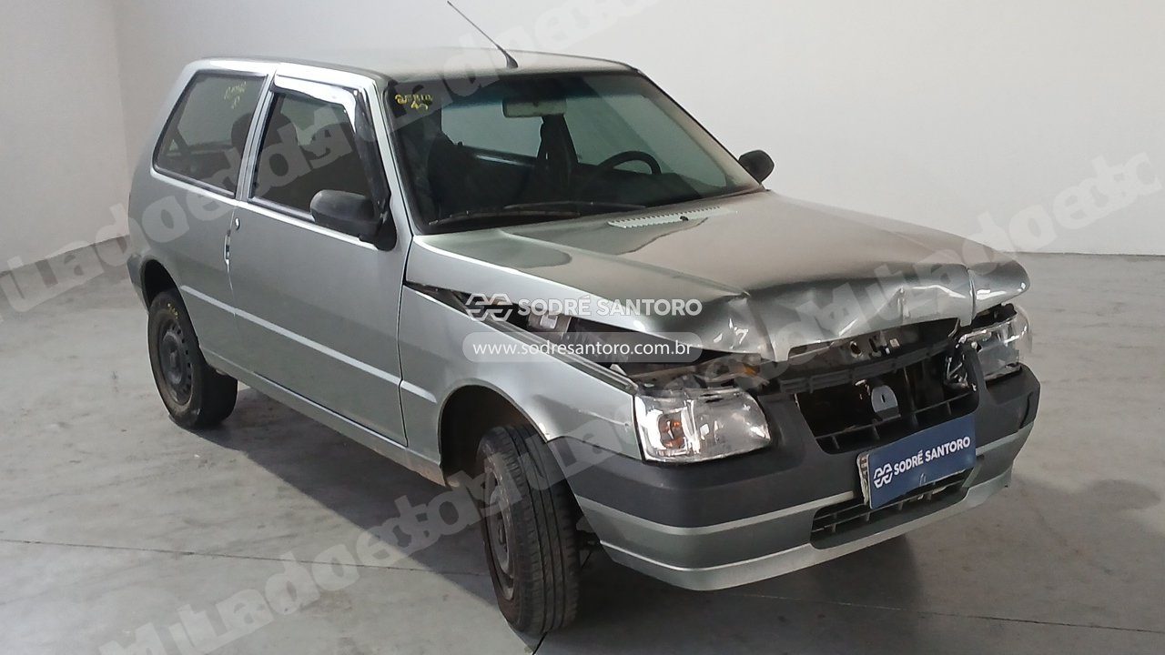 Fiat Uno Mille Economy 2009 em leilao em Caçapava/SP