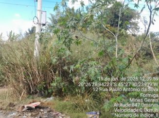 Terreno em leilao em Formiga/MG