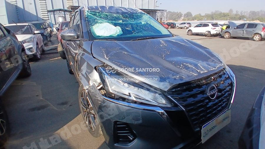 Nissan Kicks Advance Cvt 2024 em leilão em Guarulhos/SP