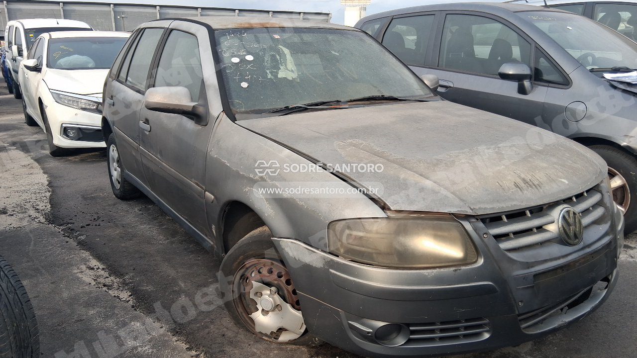 Volkswagen Gol 1.6 Power 2008 em leilao em Guarulhos/SP