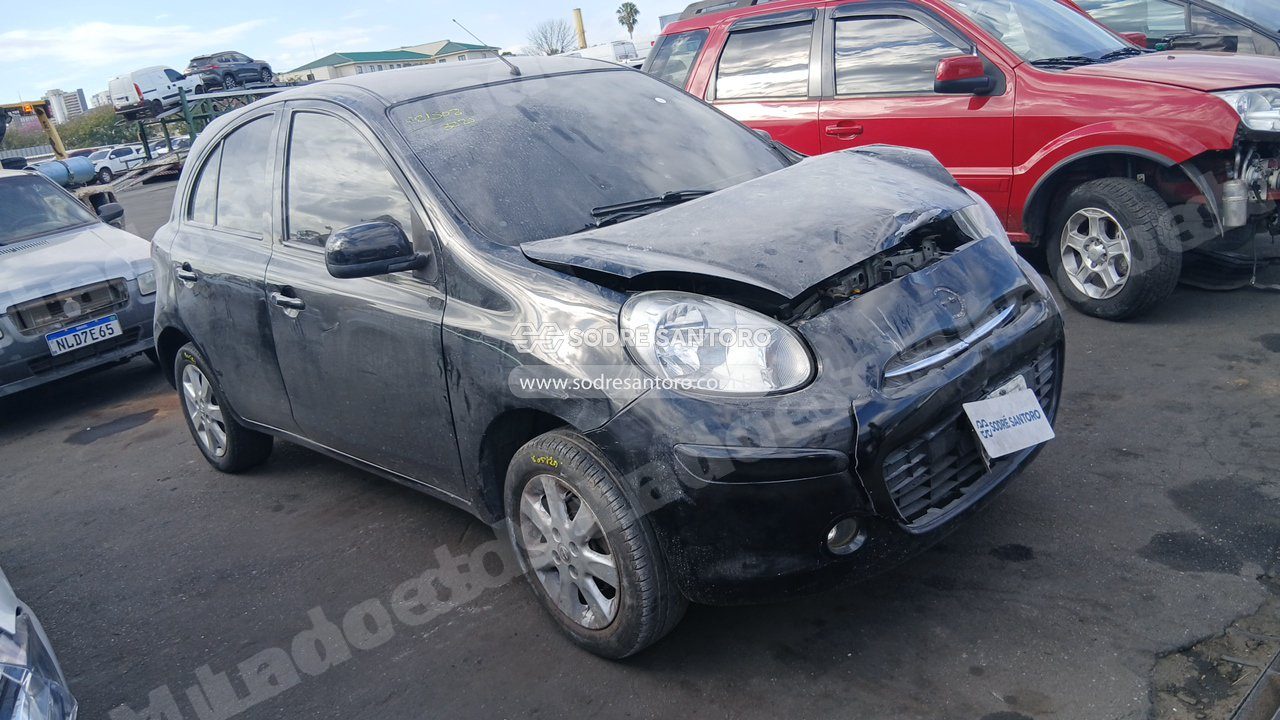 Nissan March 10S Flex 2014 em leilao em Brasil