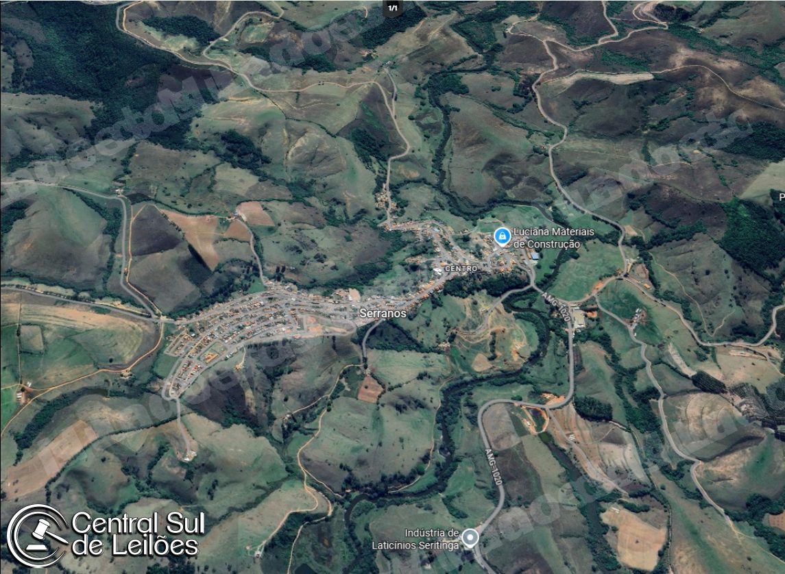 Terreno em leilao em Município de Serranos/MG