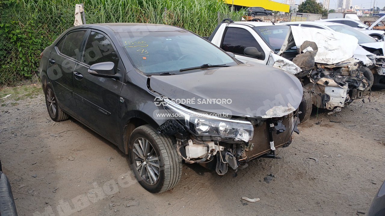 Toyota Corolla Gli18 Cvt 2016 em leilão em Guarulhos/SP
