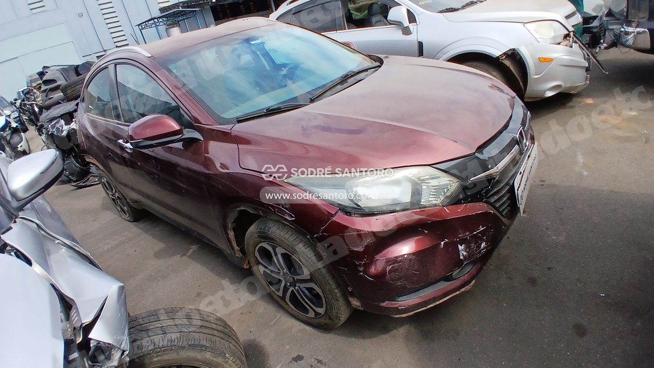 Honda Hr-V Exl Cvt 2016 em leilao em Brasil