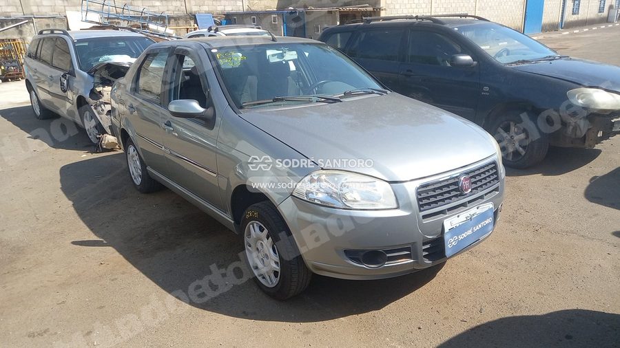 Fiat Siena El Flex 2010 em leilão em Monte Mor/SP