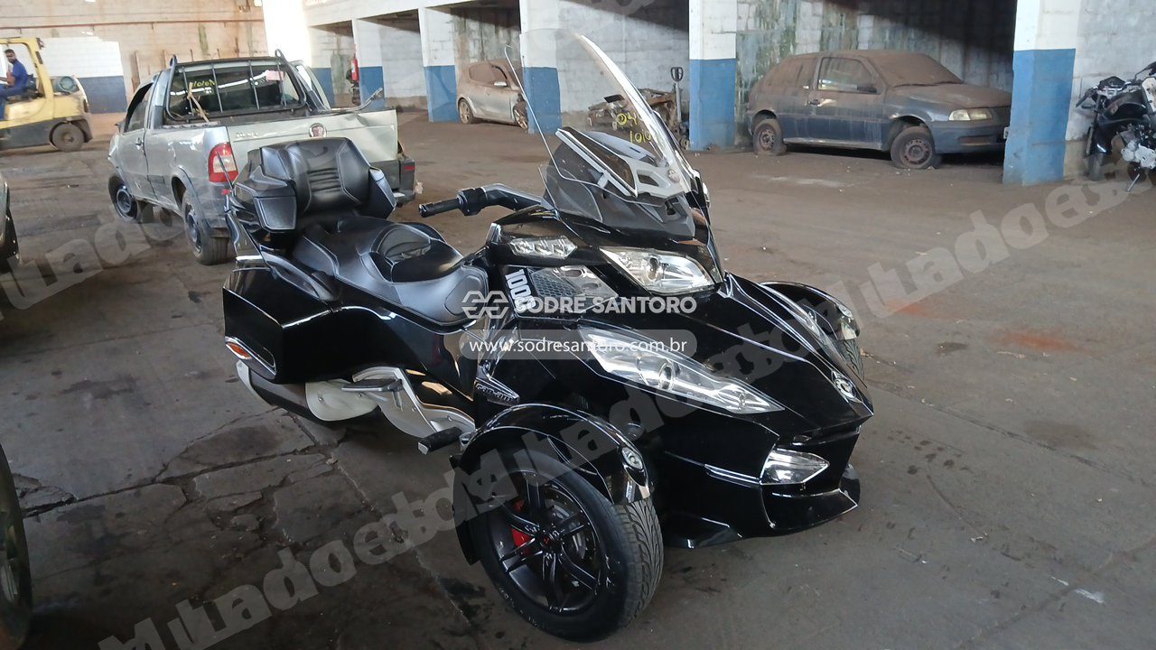 Brp Can Am Spyder Rt S 2010 em leilão em Ribeirão Preto/SP