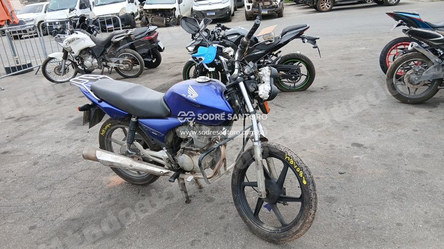 Honda Cg 150 Titan Ks 2008 em leilão em Guarulhos/SP