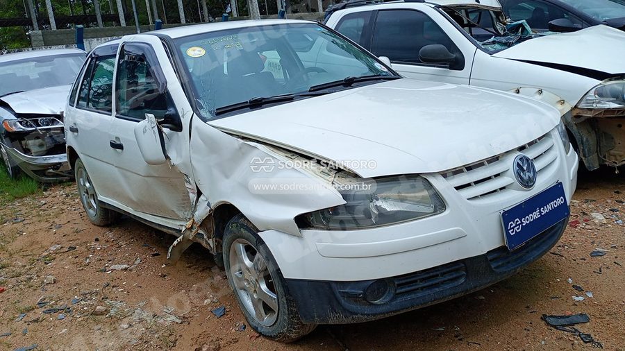 Volkswagen Gol 1.0 2008 em leilão em São José dos Pinhais/PR
