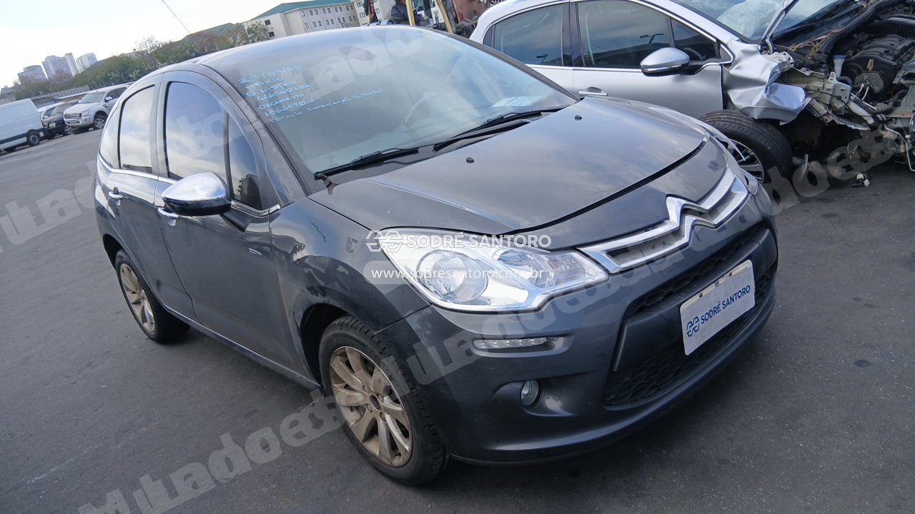 Citroen C3 120A Exclusiv 2014 em leilao em Brasil