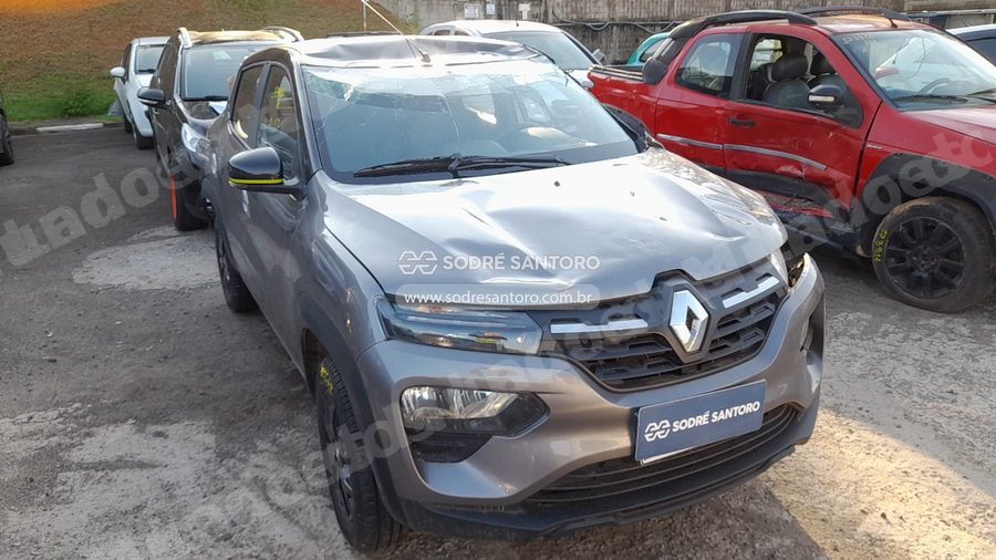Renault Kwid Iconic 2 2026 em leilão em Monte Mor/SP