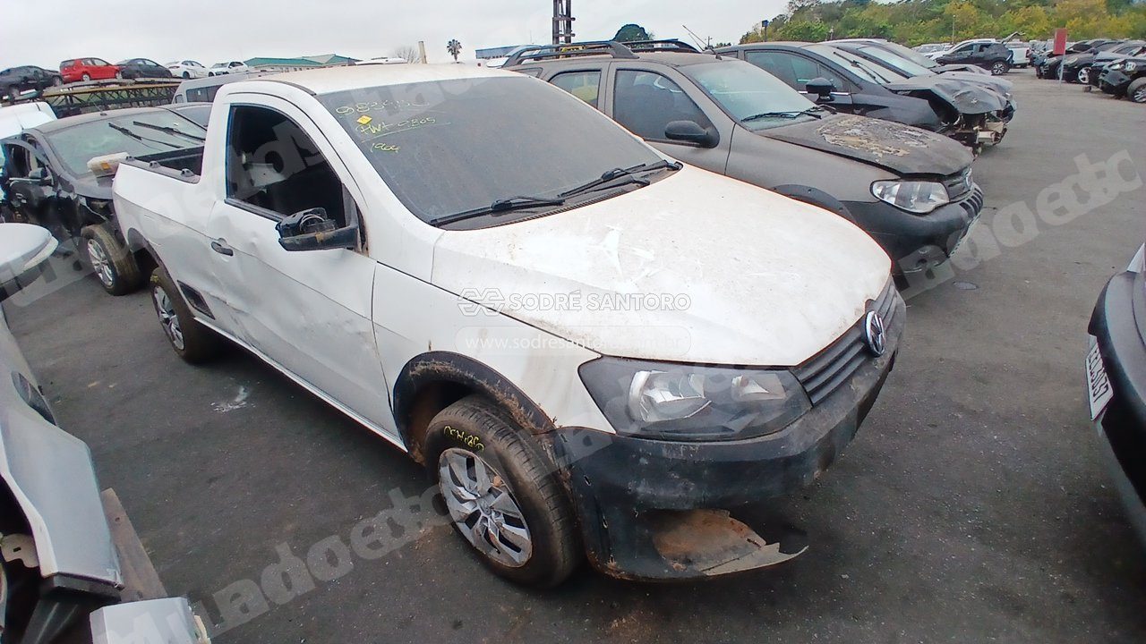 Volkswagen Saveiro Cs St Mb 2016 em leilao em Brasil