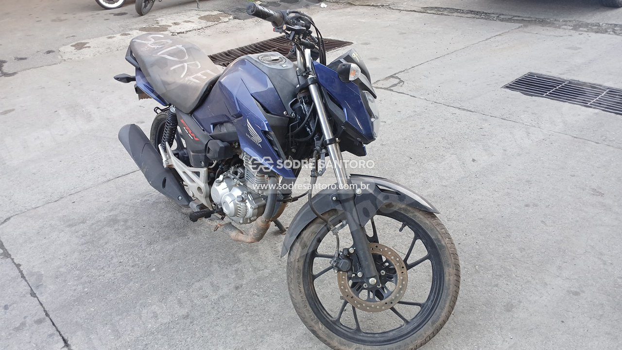 Honda Cg 160 Fan 2025 em leilao em Brasil