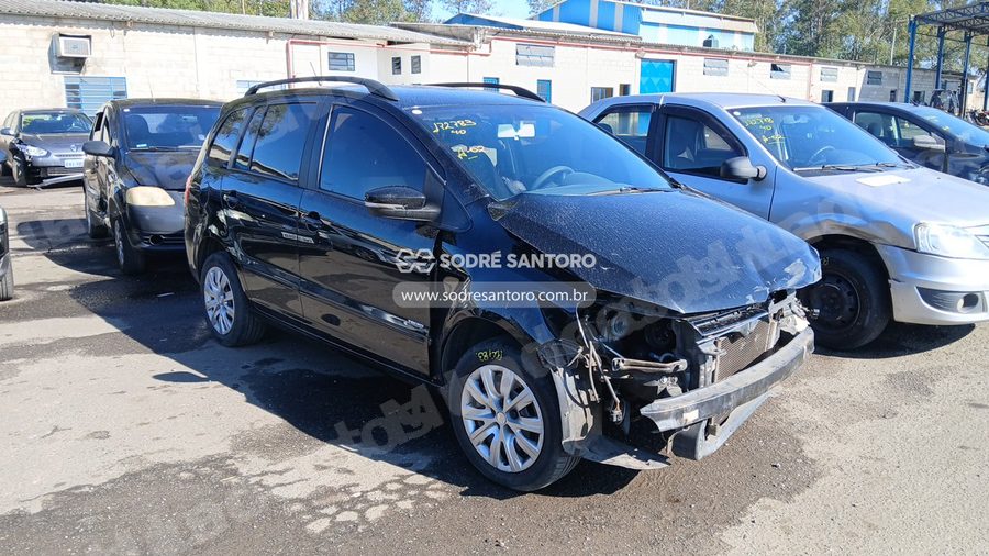 Volkswagen Spacefox Trend 2012 em leilão em Monte Mor/SP