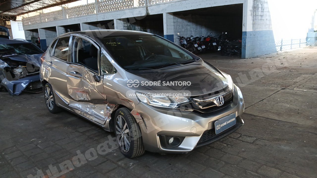 Honda Fit Ex Cvt 2015 em leilao em Ribeirão Preto/SP