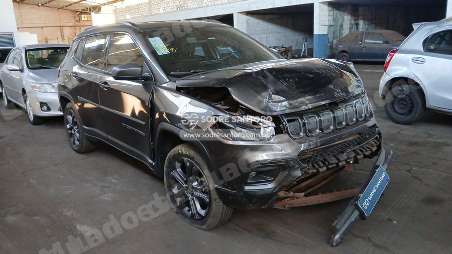 Jeep Compass Long Td 2022 em leilão em Ribeirão Preto/SP