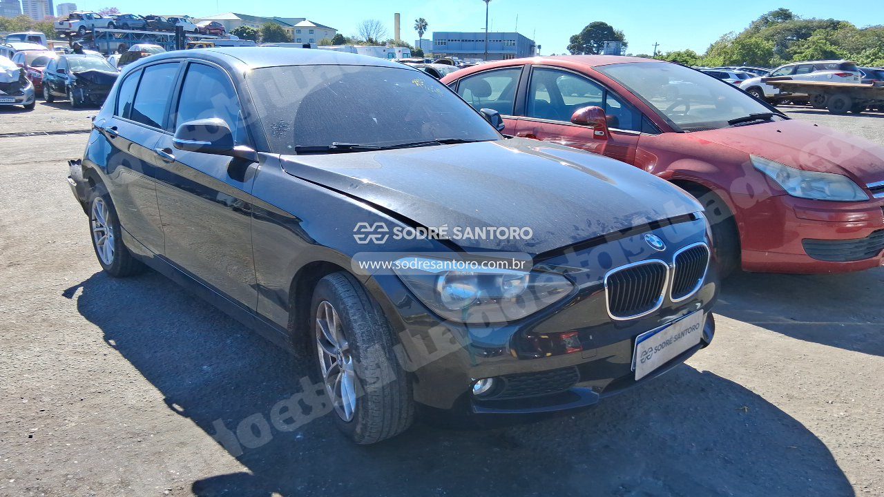 Bmw 116I 1A11 2014 em leilao em Brasil
