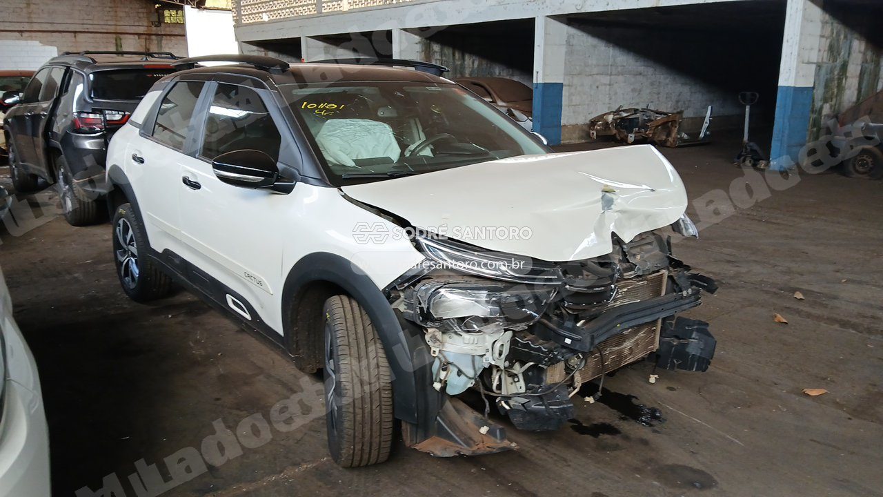 Citroen C4 Cactus Shine T 2021 em leilão em Ribeirão Preto/SP
