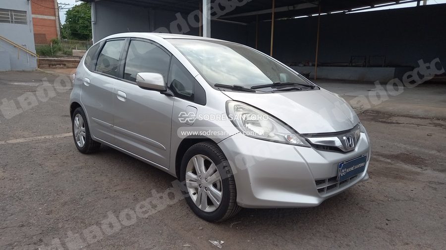Honda Fit Ex Flex 2013 em leilão em Bauru/SP