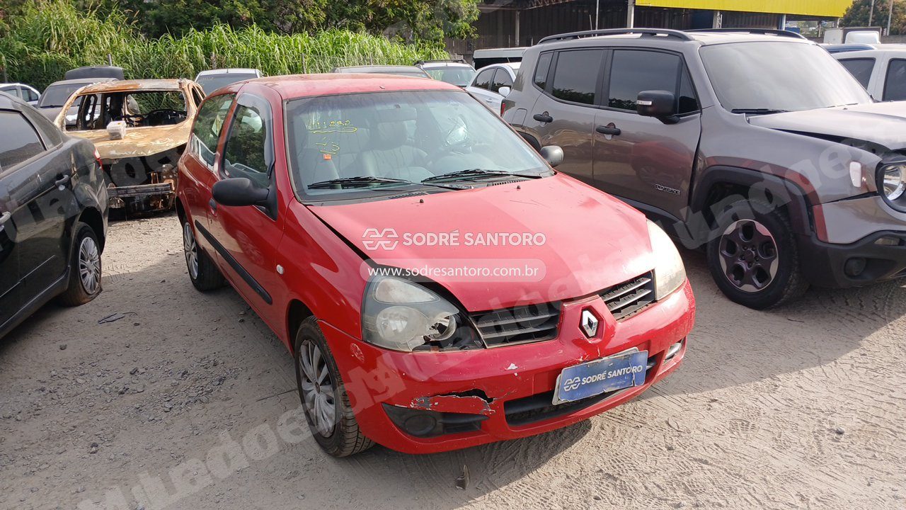 Renault Clio Cam 10H3P 2009 em leilao em Guarulhos/SP