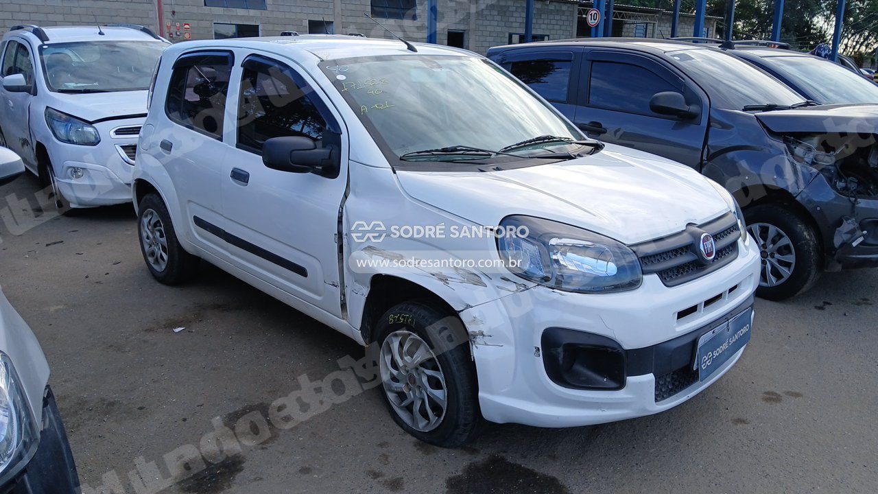 Fiat Uno Attractive 1.0 2019 em leilao em Monte Mor/SP