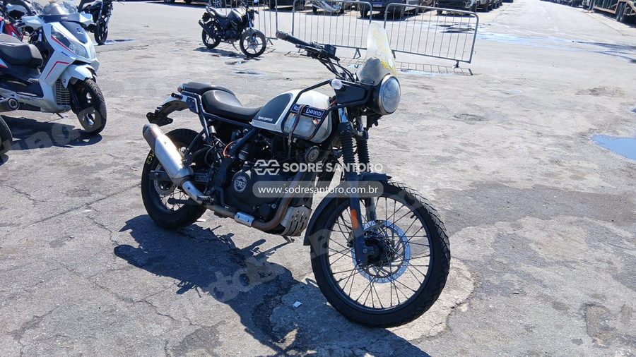 Royal Enfield Himalaya 2021 em leilão em Guarulhos/SP