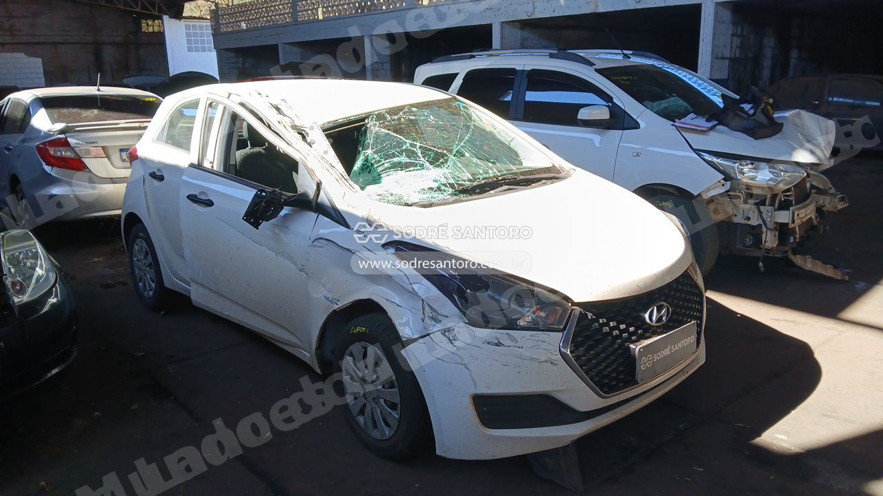 Hyundai Hb20 1.0M Unique 2019 em leilao em Ribeirão Preto/SP