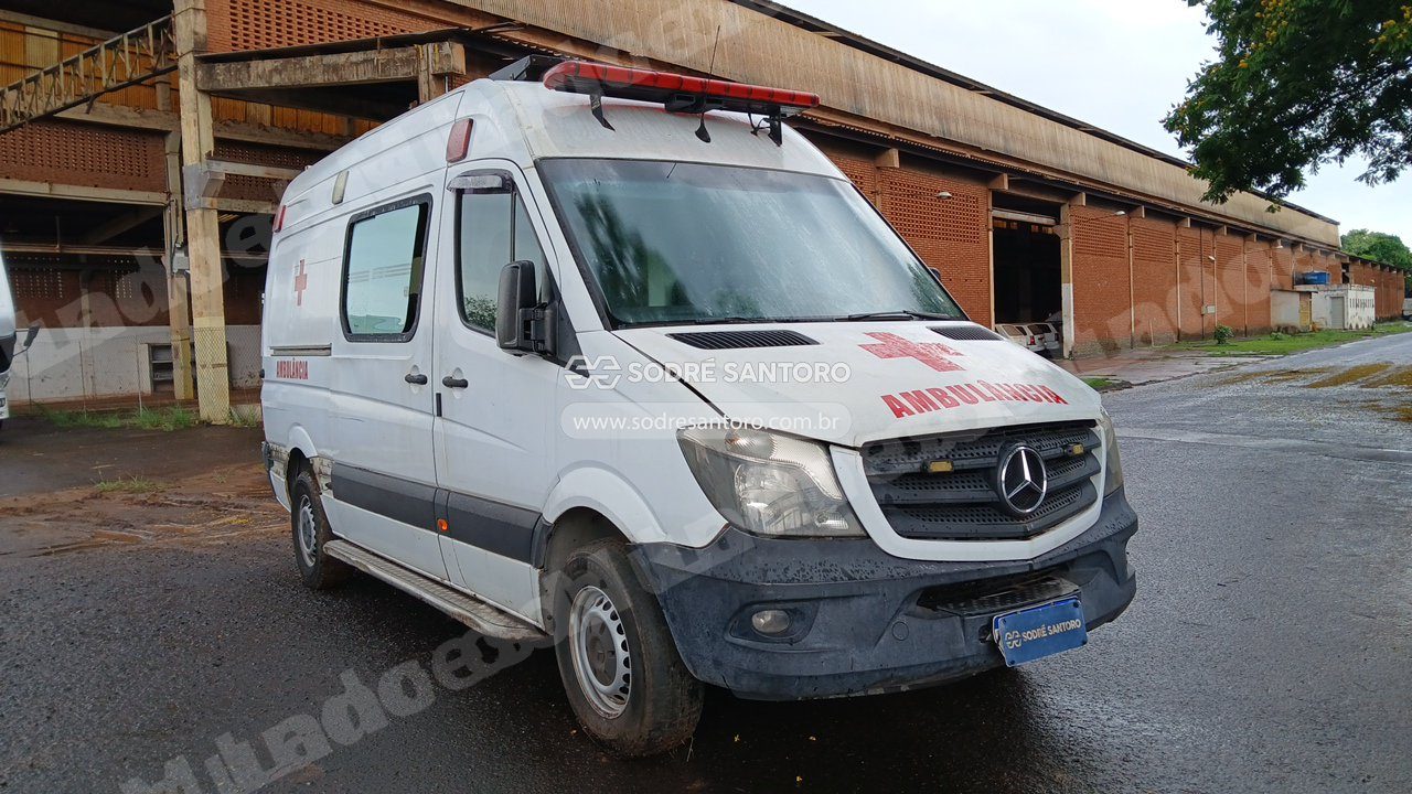 Mercedes-Benz 415 Alter Amb 2019 em leilão em Sertãozinho/SP - Lote 1