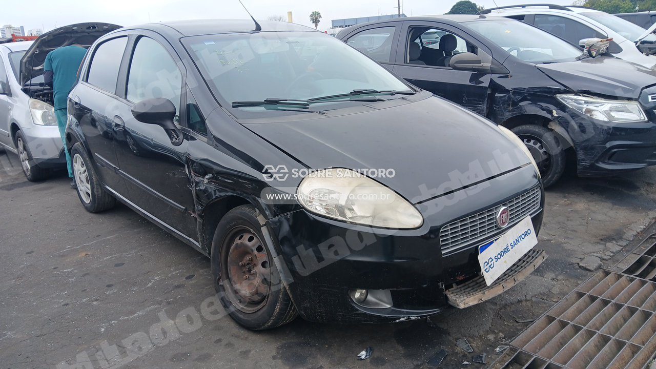 Fiat Punto Elx 1.4 2008 em leilao em Brasil