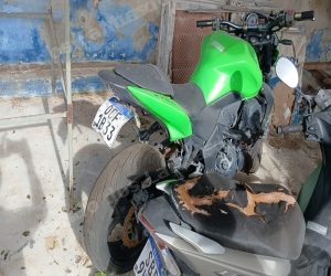 Kawasaki em leilão em Brasil
