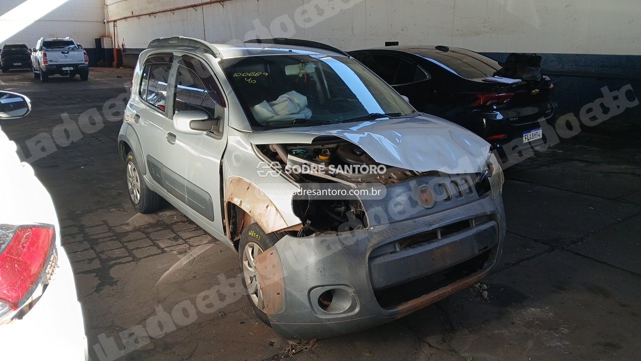 Fiat Uno Way 1.4 2014 em leilao em Ribeirão Preto/SP